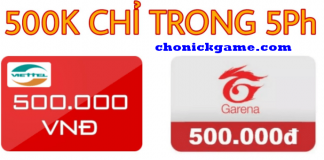 nhan the garena mien phi min